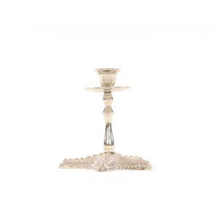 Silver Finish Star Fish Taper Candle Holder