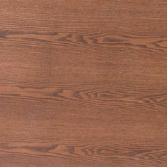 14.4" x 14.4" x 19.3" Walnut and Ink Blue Poly Linen MDF Rubber Wood Stool  Set of 2