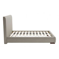62.2" x 83.9" x 43.5" Gray, Leatherette, Plywood, MDF, Full Bed