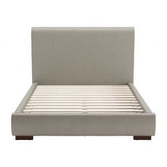 62.2" x 83.9" x 43.5" Gray, Leatherette, Plywood, MDF, Full Bed