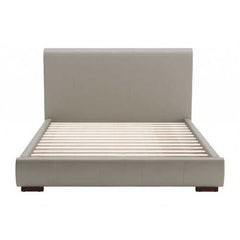 68.5" x 88.6" x 43.5" Gray, Leatherette, Plywood, MDF, Queen Bed