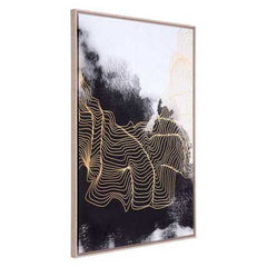33" x 2" x 49" Multicolor, MDF, Wood, Canvas