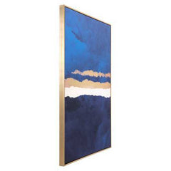 32.7" x 1.7" x 48.4" Multicolor, Pine Wood, Horizon Canvas
