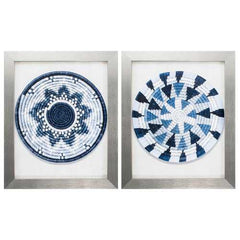 18" X 22" Silver Frame Kupendeza Ajabu (Set of 2)