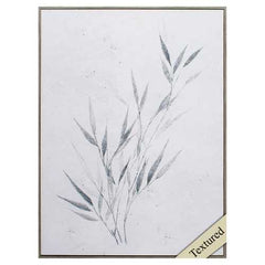 22" X 28" Woodtoned Frame Botanical Sketches IIi