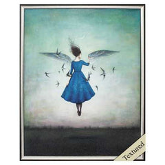 23" X 29" Silver Frame Swift Encounter