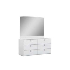 480.3" X 193.7" X 74.1" White  4PC California King Bedroom Set