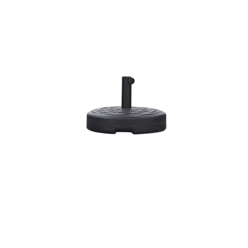 18" X 18" X 5" Black Water Injection Umbrella Base