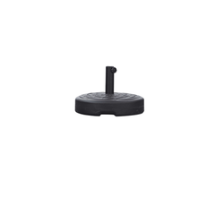 18" X 18" X 5" Black Water Injection Umbrella Base
