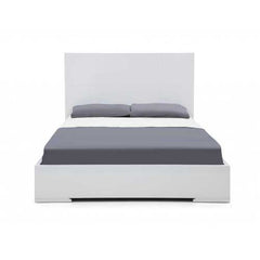 63" X 84" X 48" Gray Queen Bed