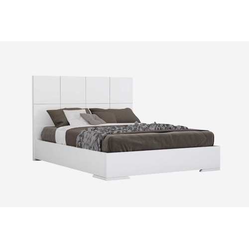63" X 84" X 48" Gray Queen Bed