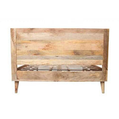 62" X 82" X 42" Honey Wood Queen Size Bed