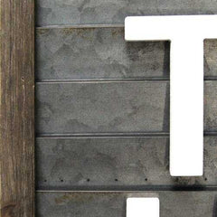 Galvanized Metal "Gather" Wood Wall Panel