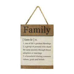 Family Definition Hanging Wall Art