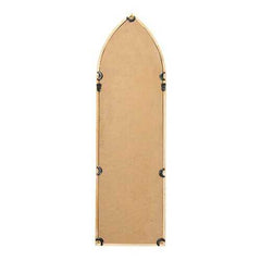Vintage Natural Narrow Framed Wall Mirror