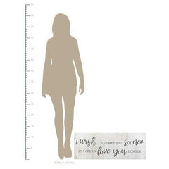 Bold Love You Longer Oversized Wall Art