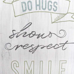 Farmhouse Chic In This House Oversized Wall Art