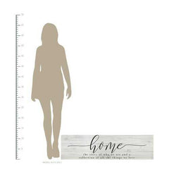 "Home" Quote Wall Decor
