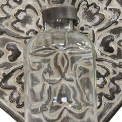 Set of 4 Hanging Glass Vase on Tile Wall Decor