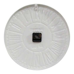 16" Metal Enamel Parker Wall Clock