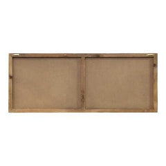 Scripted "Home Sweet Home" Metal & Wood Wall Decor