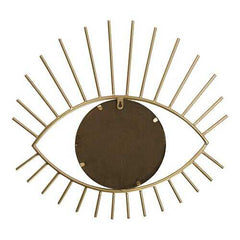 Gold Metal Eye Wall Mirror