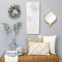 Bohemian Chic Moroccan Inspired Wood Wall Mirror