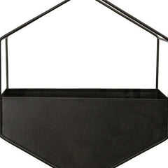 Black Metal Wall Planter