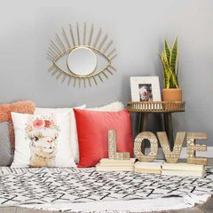 Tribal Design Love 3D Wood Wall or Table Decor