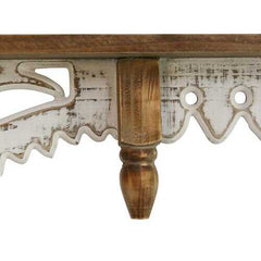 Distressed Vintage Wood Wall Shelf