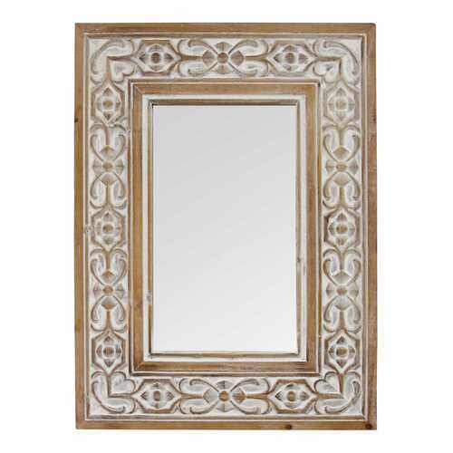 Wood Framed Wall Mirror
