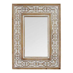 Wood Framed Wall Mirror