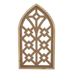 Distressed Home Wood Framed Arch Wall Art