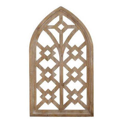 Distressed Home Wood Framed Arch Wall Art