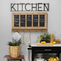 Metal Kitchen Sign Wall Decor