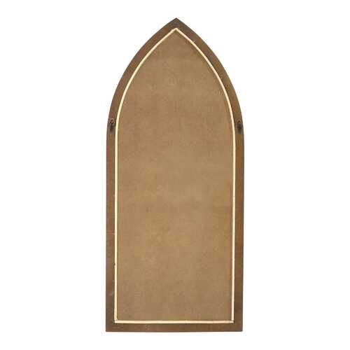 36" Gothic Inspired Arch Wood Wall Mirror