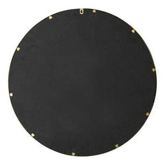 28" Aubrey Gold Metal Framed Wall Mirror