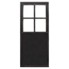 Distressed Wood Framed Barn Door Home Decor