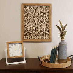 Wild Leaf Wood Framed Wall Art