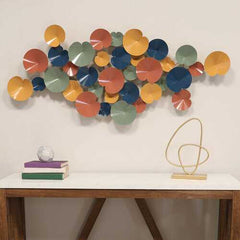 Color Pop Abstract Metal Centerpiece