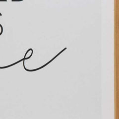 "All You Need is Love" Framed Wall Art