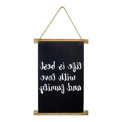 12" X 17" " Life is Best with Love and Family" Wall Art