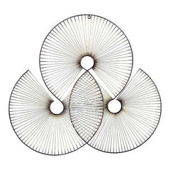 Fan Metal Wall Decor