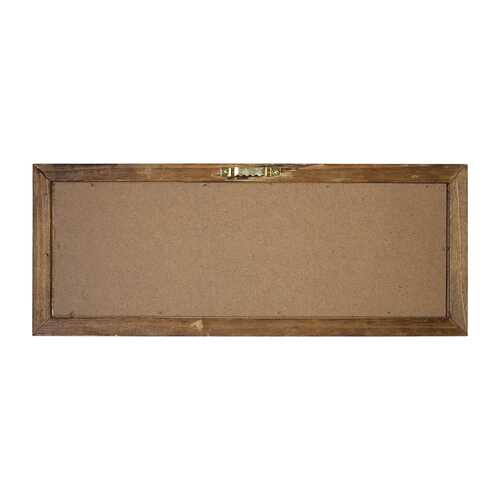 12" X 5" If it's dirty  clean it Framed Wall Art