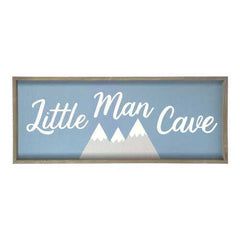 Printed Reactangualr Wall Art with Distress Finish