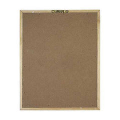 8" X 10" Flush Brush Wash Floss Framed Wall Art