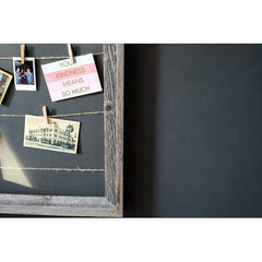 21"x28" Weathered Grey Picture Frame with Sawtooth Hangers