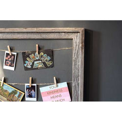 21"x28" Weathered Grey Picture Frame with Sawtooth Hangers