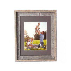 20"x23" Natural Weathered Grey Picture Frame with Plexiglass Holder