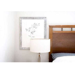 19"x23" Rustic White Washed  Picture Frame